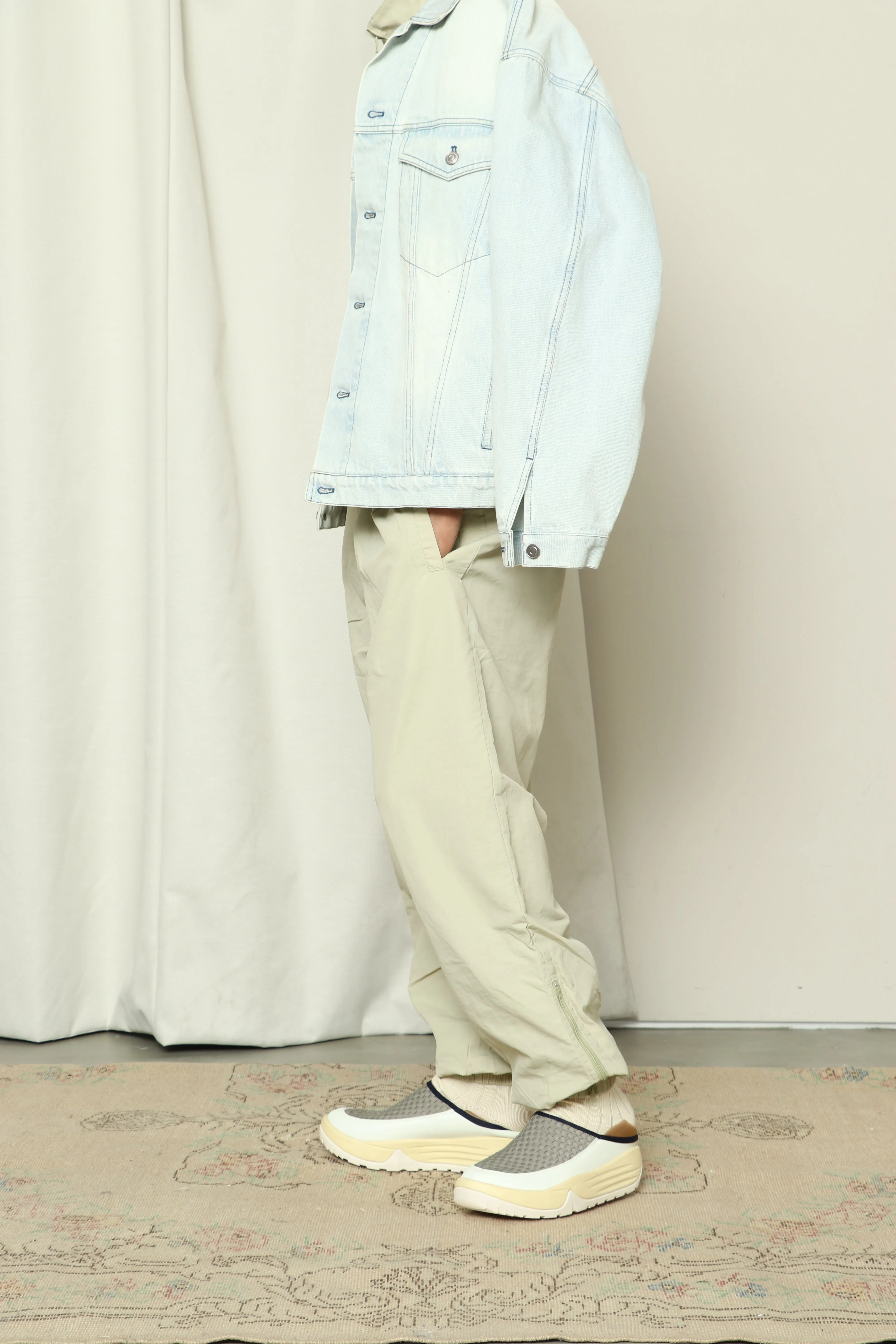 - online Limited -Nylon Tussah Classic Training Pants ＜RC-23012＞BEIGE