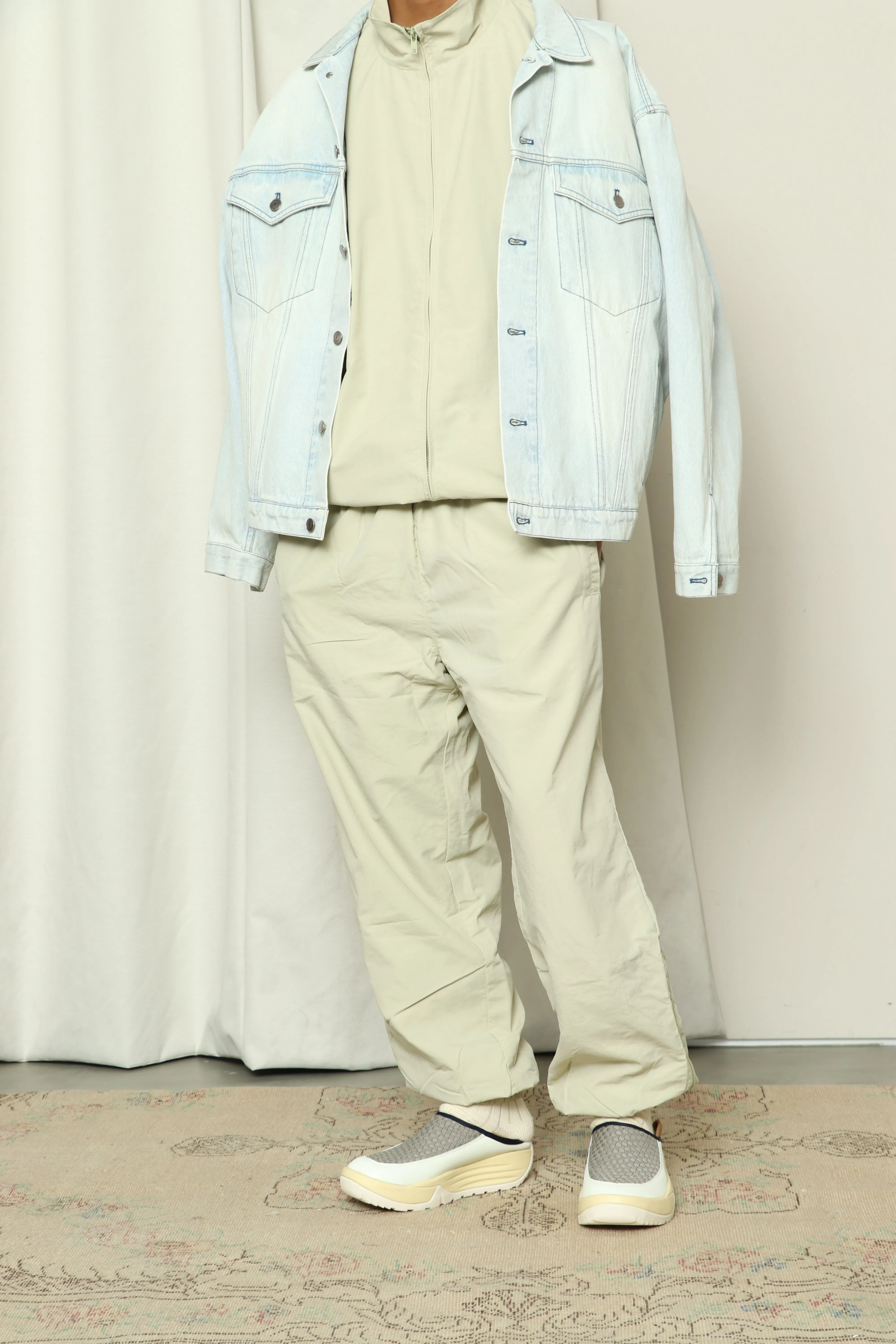 - online Limited -Nylon Tussah Classic Training Pants ＜RC-23012＞BEIGE