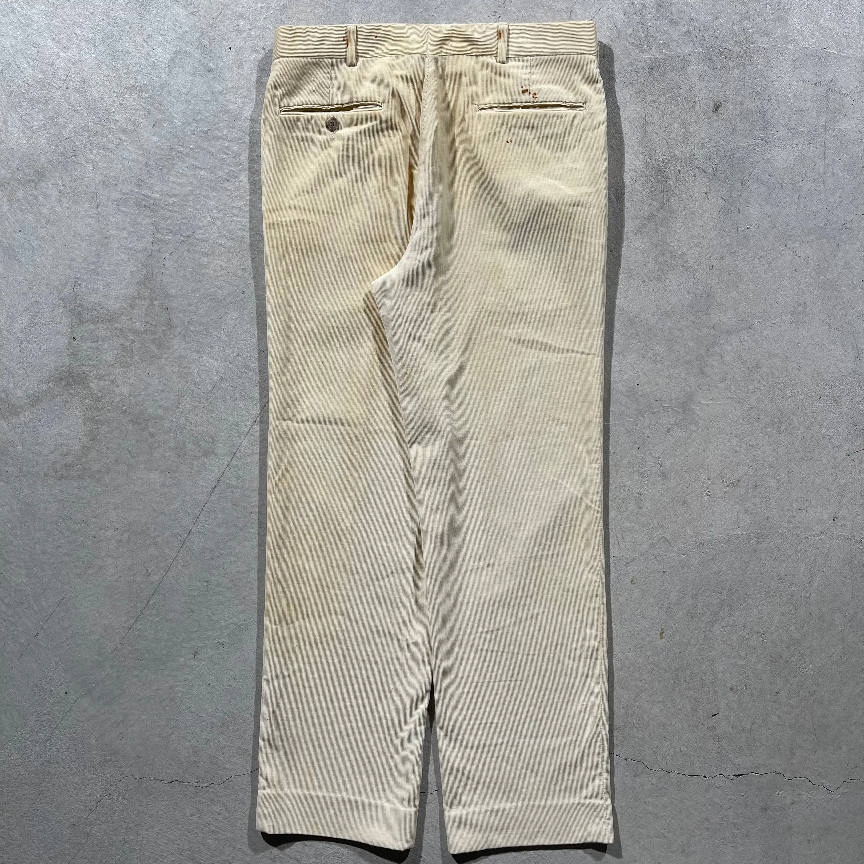 70s Sun Faded Corduroy Pants- 30