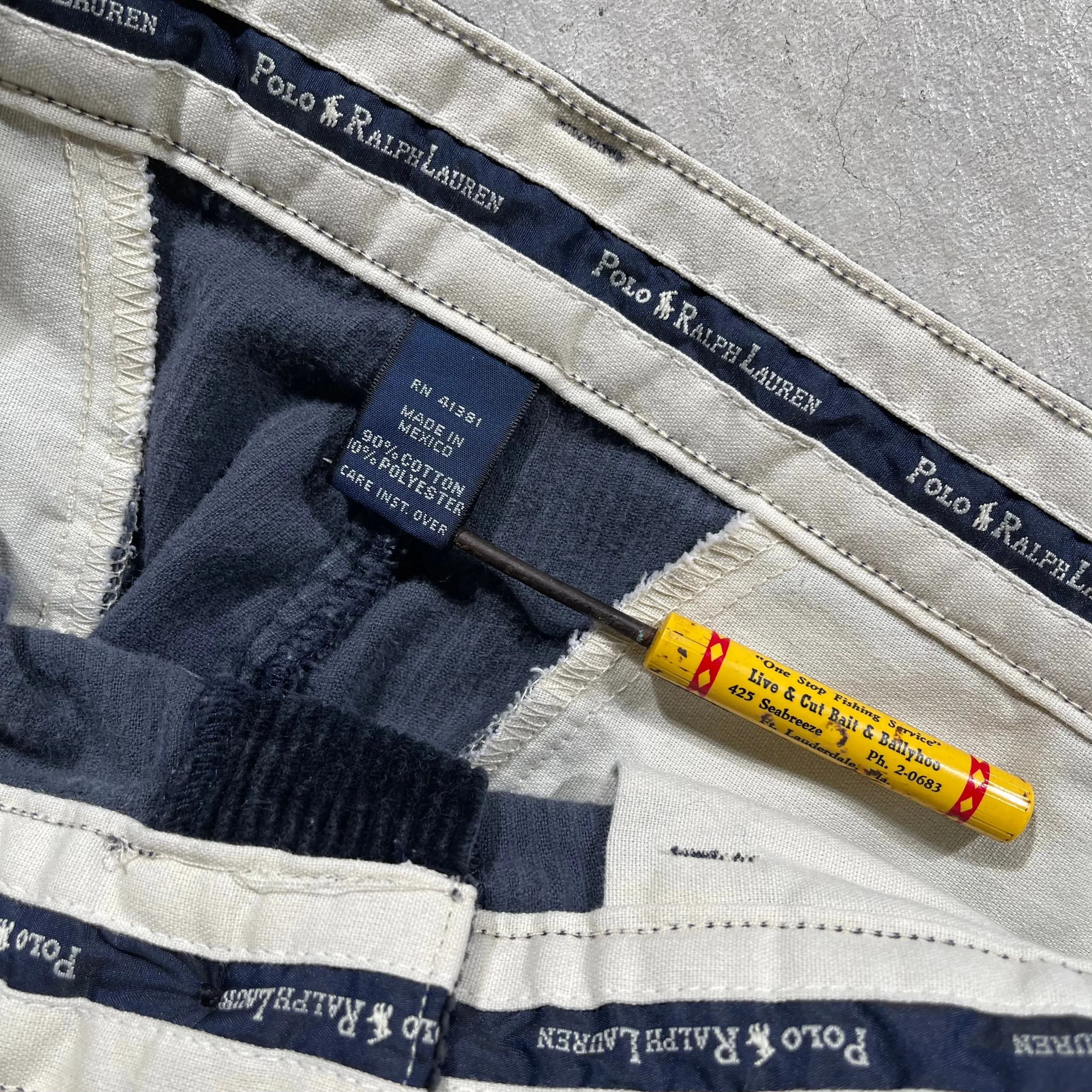 90s Navy Polo Ralph Lauren Cords- 30