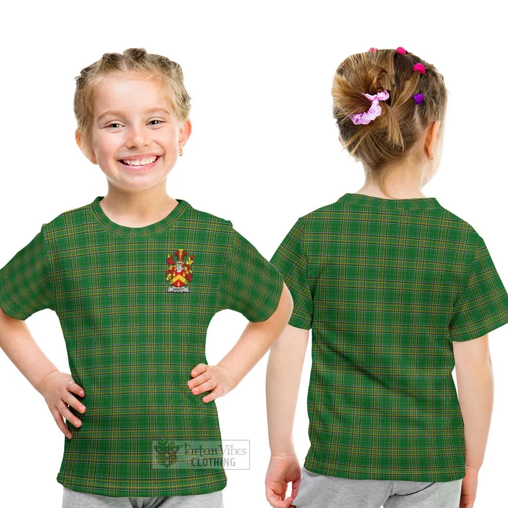 Abbott Irish Clan Kid T-Shirt with Coat of Arms