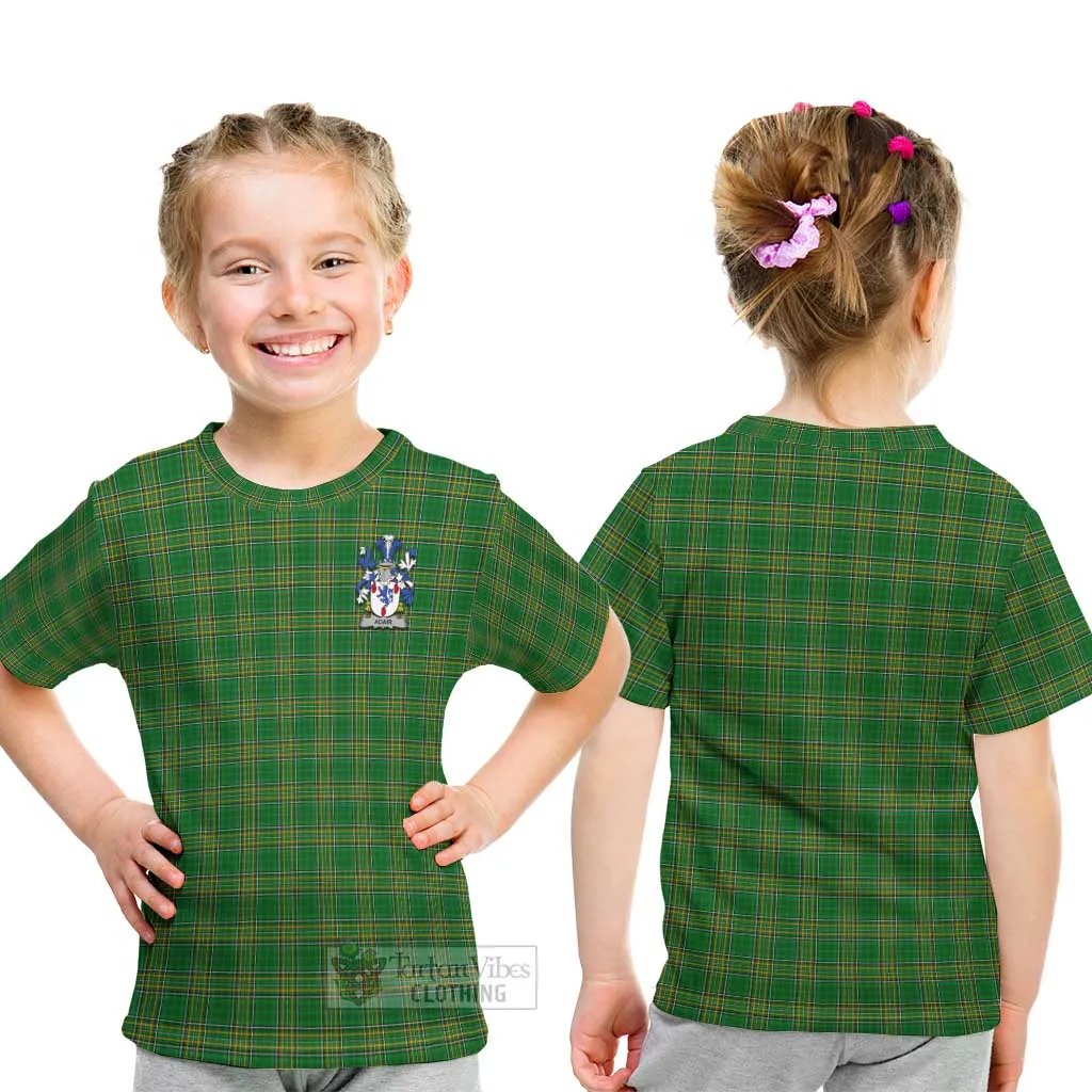 Adair Irish Clan Kid T-Shirt with Coat of Arms