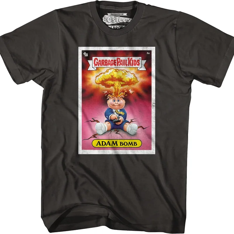 Adam Bomb Garbage Pail Kids T-Shirt