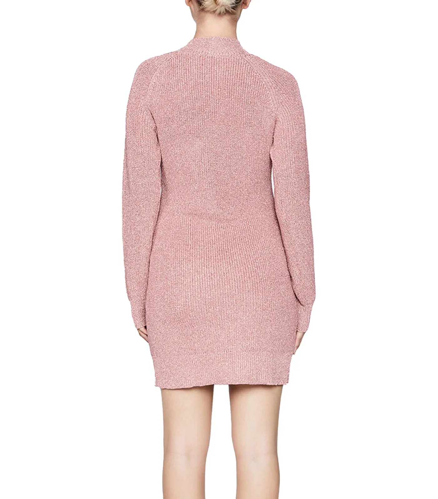 Adeline Lurex Knit Dress Cloud Pink