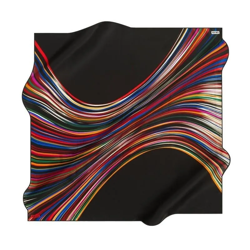 Aker Infinity Wave Silk Scarf No. 21