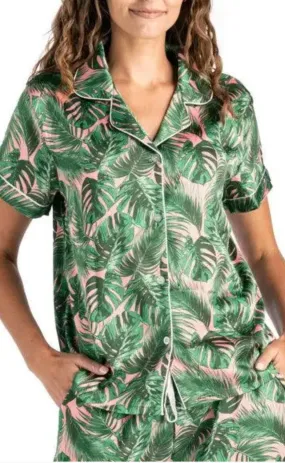 Aloha bed sleep satin pajamas