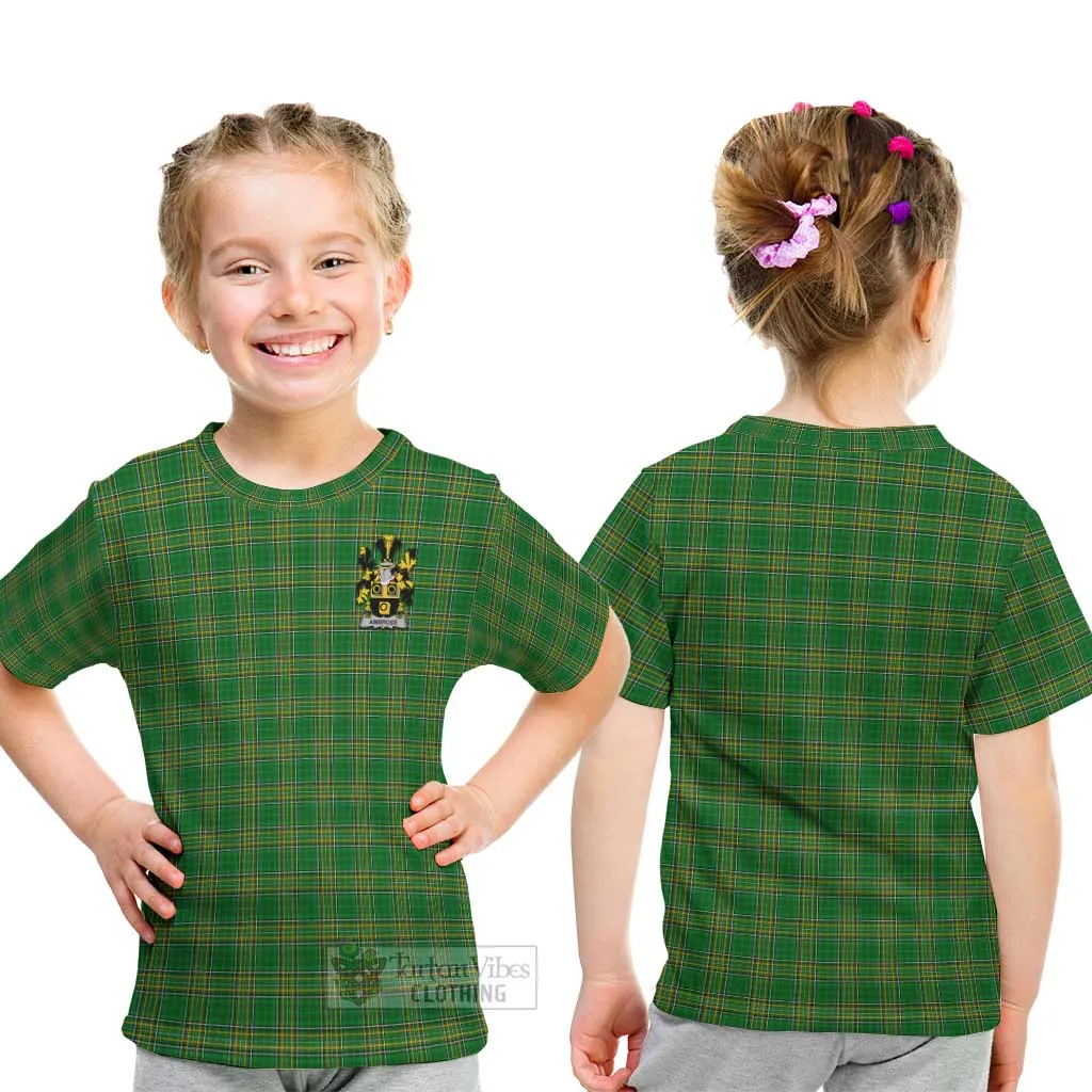 Ambrose Irish Clan Kid T-Shirt with Coat of Arms