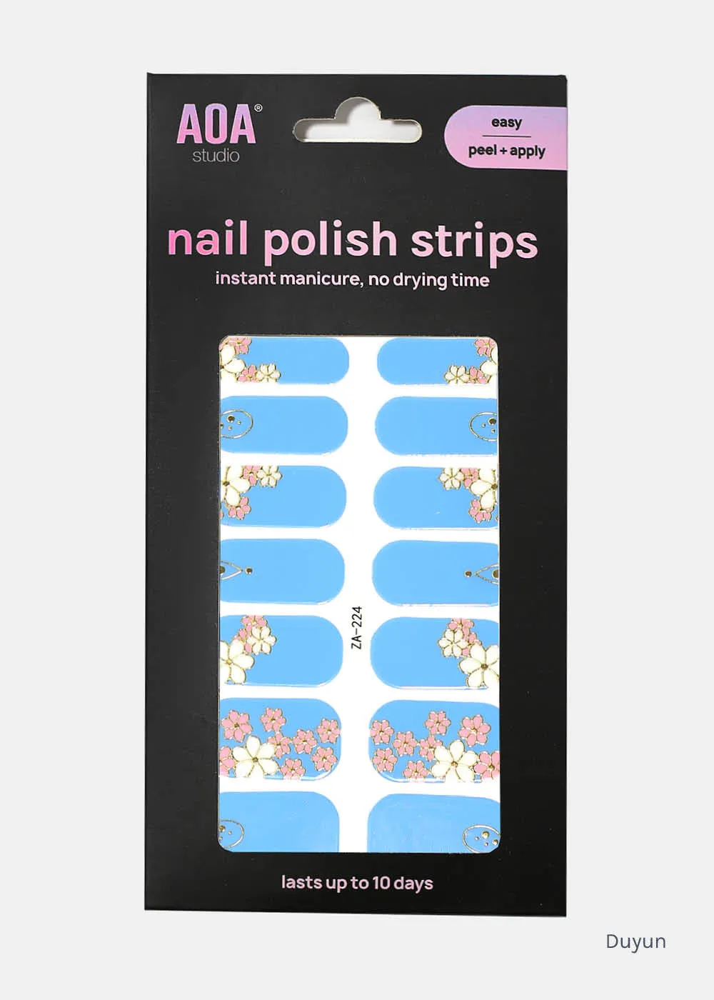 AOA Nail Polish Strips: Duyun