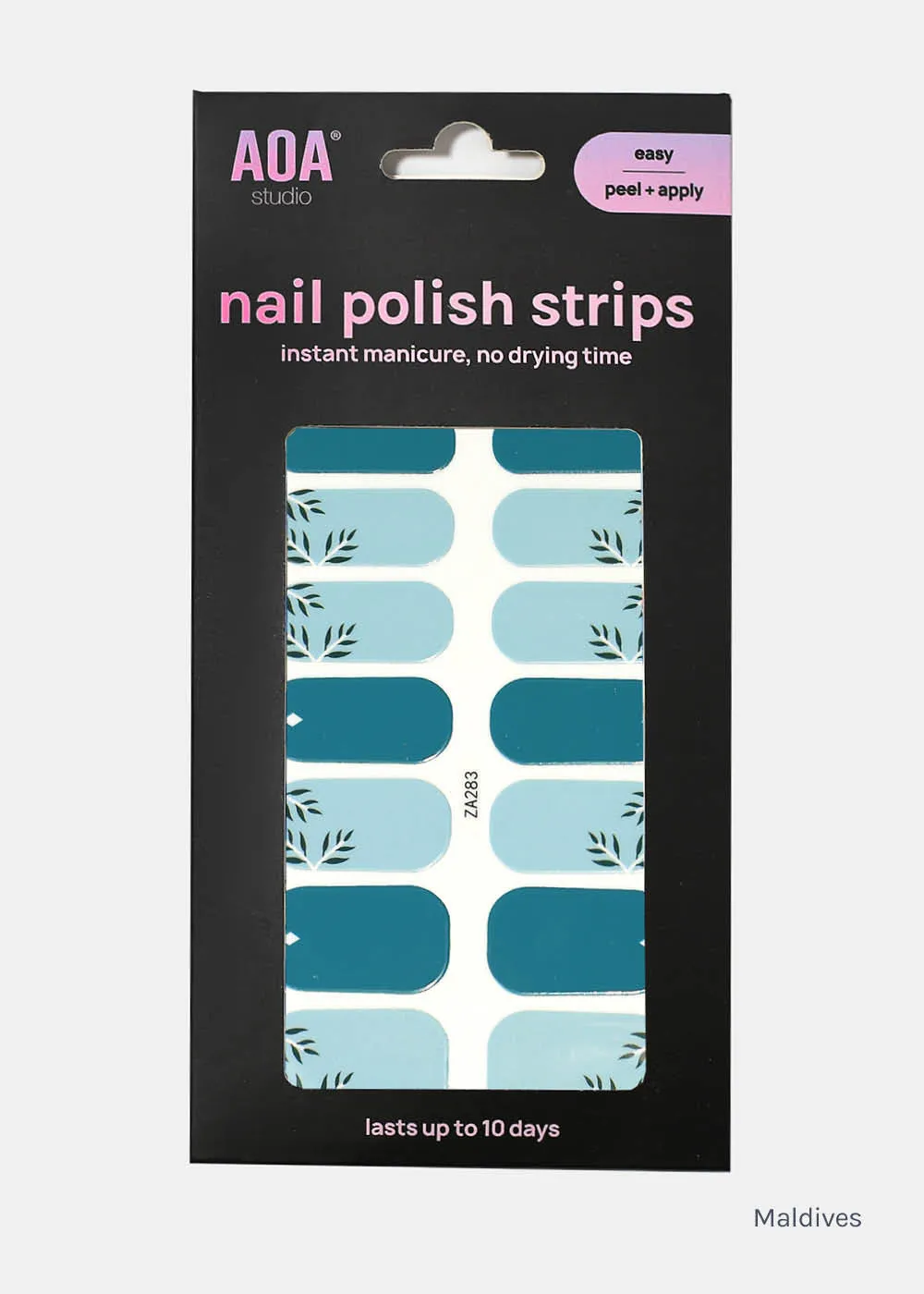 AOA Nail Polish Strips: Maldives