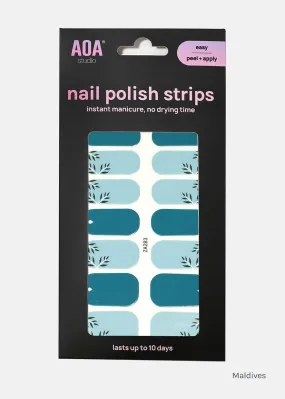 AOA Nail Polish Strips: Maldives