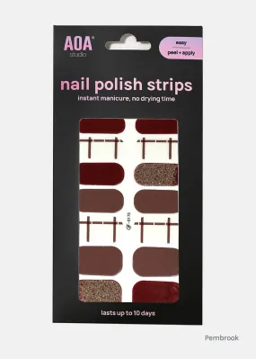 AOA Nail Polish Strips: Pembrook