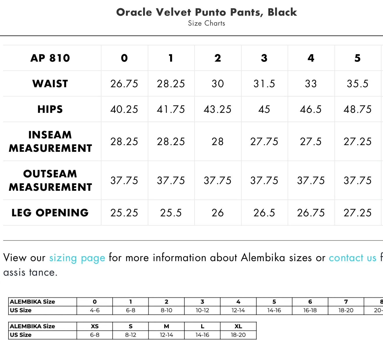 AP810B Oracle Velvet Punto Black Pant