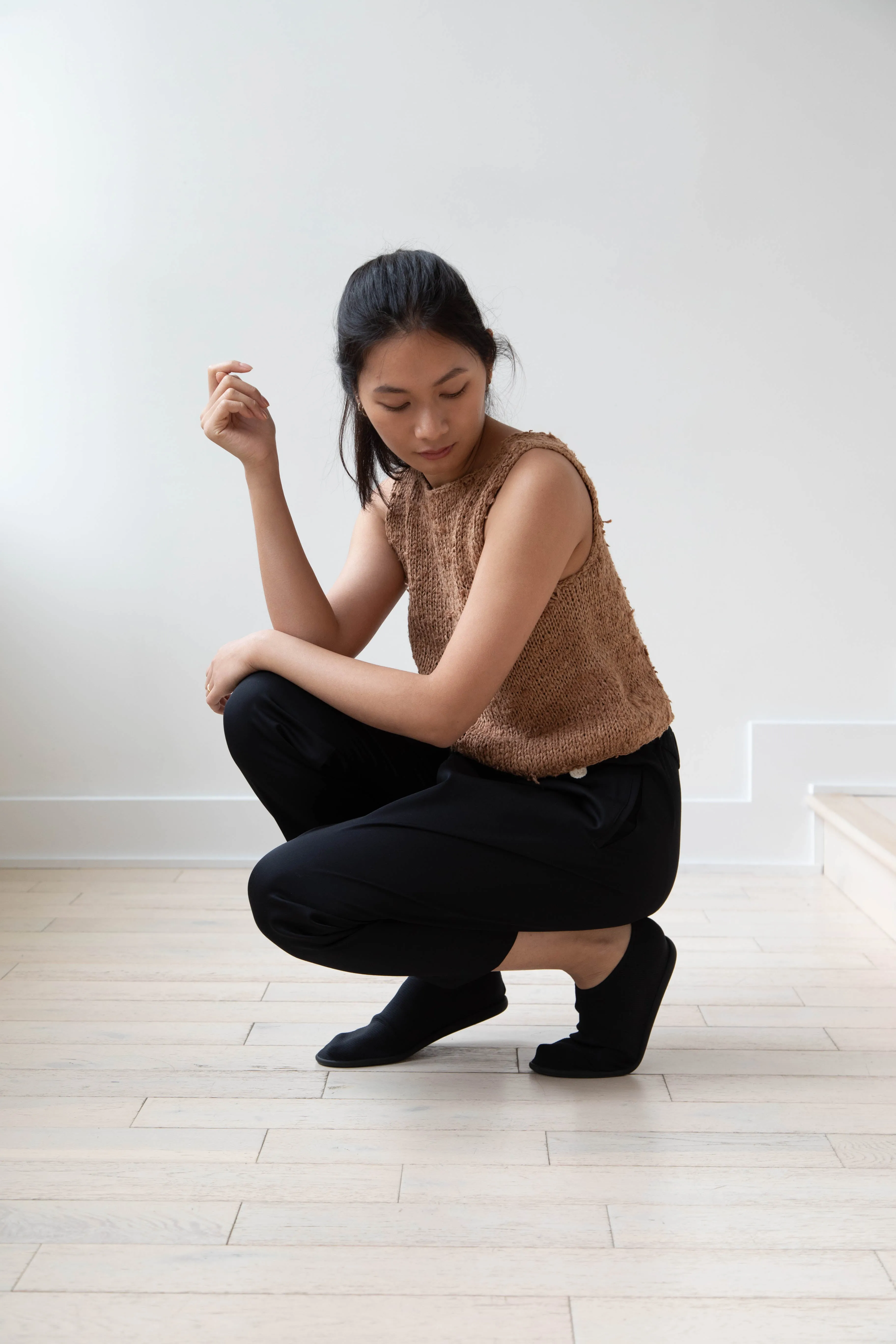 Arts & Science | Super Fine Wool Easy Pants in Black