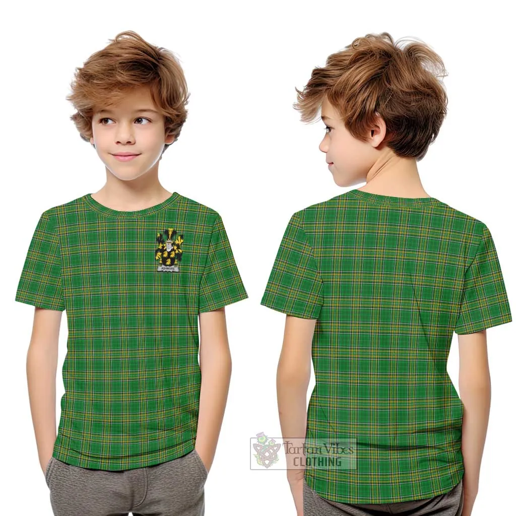 Ashmore Irish Clan Kid T-Shirt with Coat of Arms