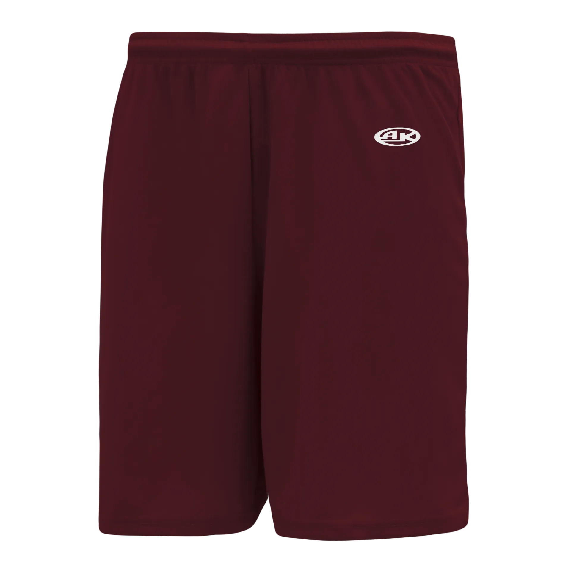 Athletic Knit (AK) BS1300M-009 Mens Maroon Basketball Shorts