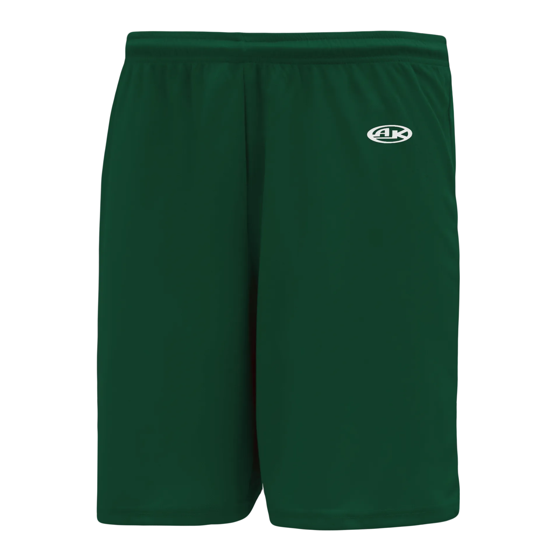 Athletic Knit (AK) BS1300M-029 Mens Dark Green Basketball Shorts