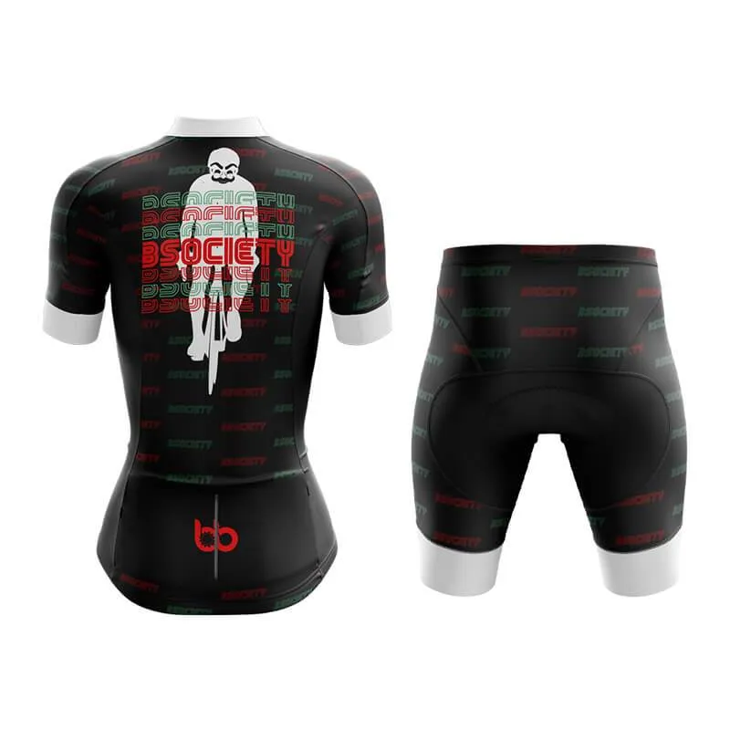 B Society (V3) (Black) Club Cycling Kit