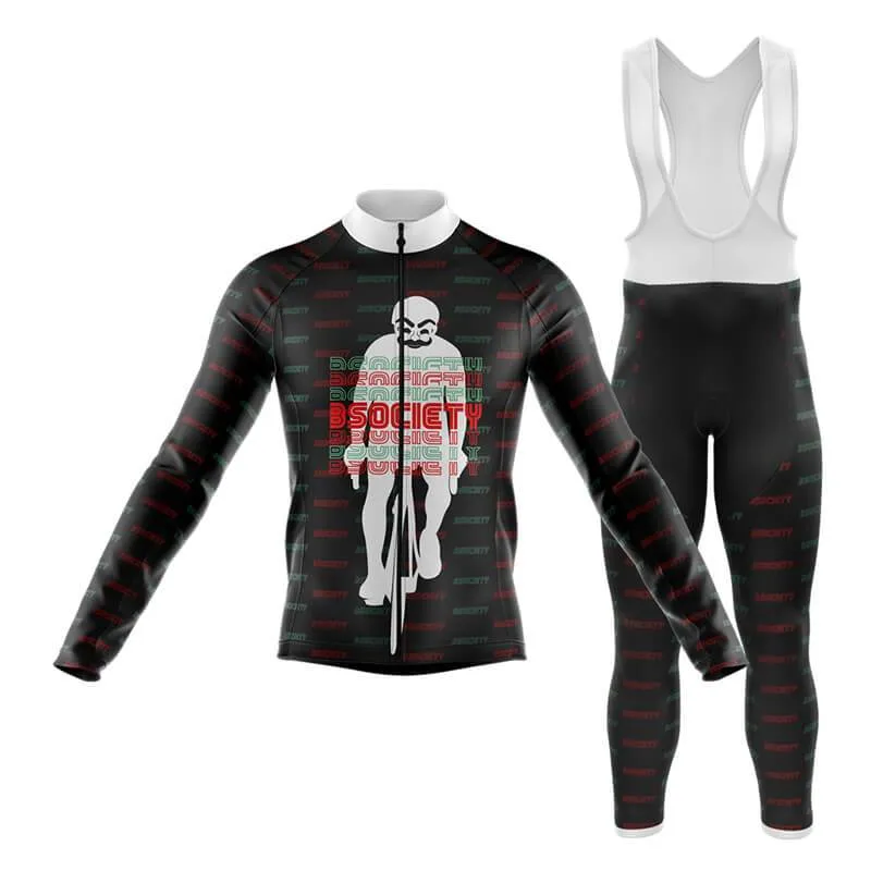 B Society (V3) (Black) Club Cycling Kit