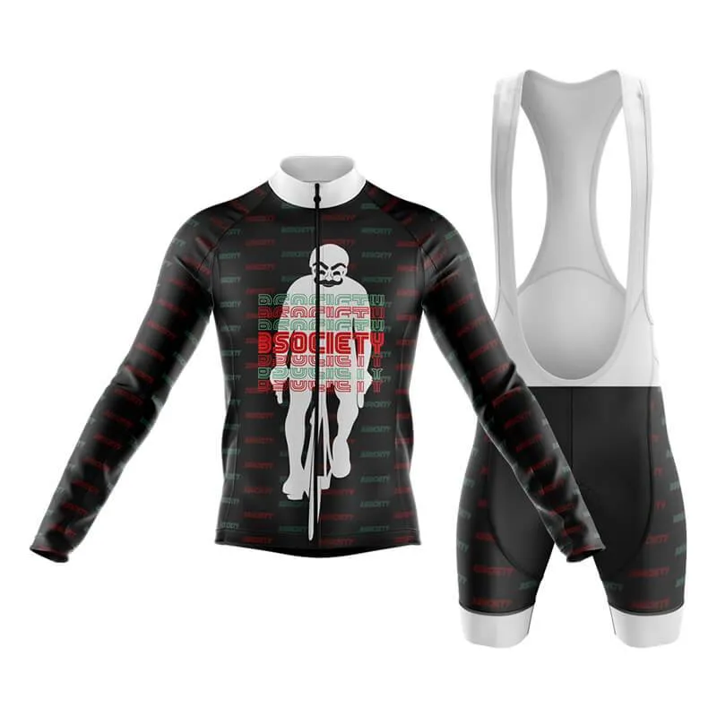 B Society (V3) (Black) Club Cycling Kit