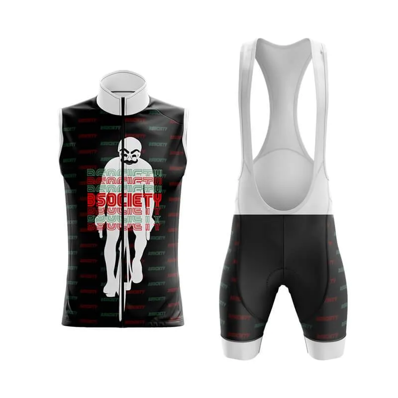 B Society (V3) (Black) Club Cycling Kit