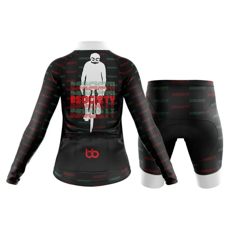 B Society (V3) (Black) Club Cycling Kit