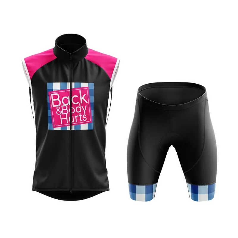 Back & Body Hurts (V2-Black) Club Cycling Kit