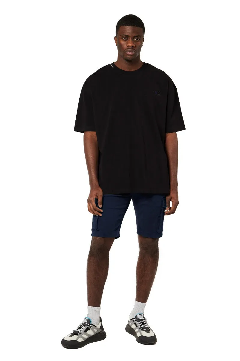 BASIC VARSITY CARGO SHORT | NAVY