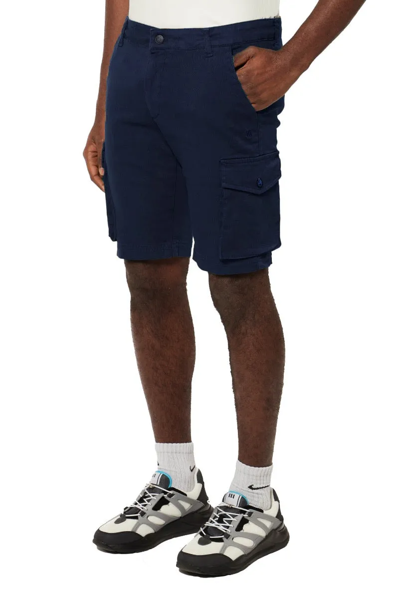 BASIC VARSITY CARGO SHORT | NAVY