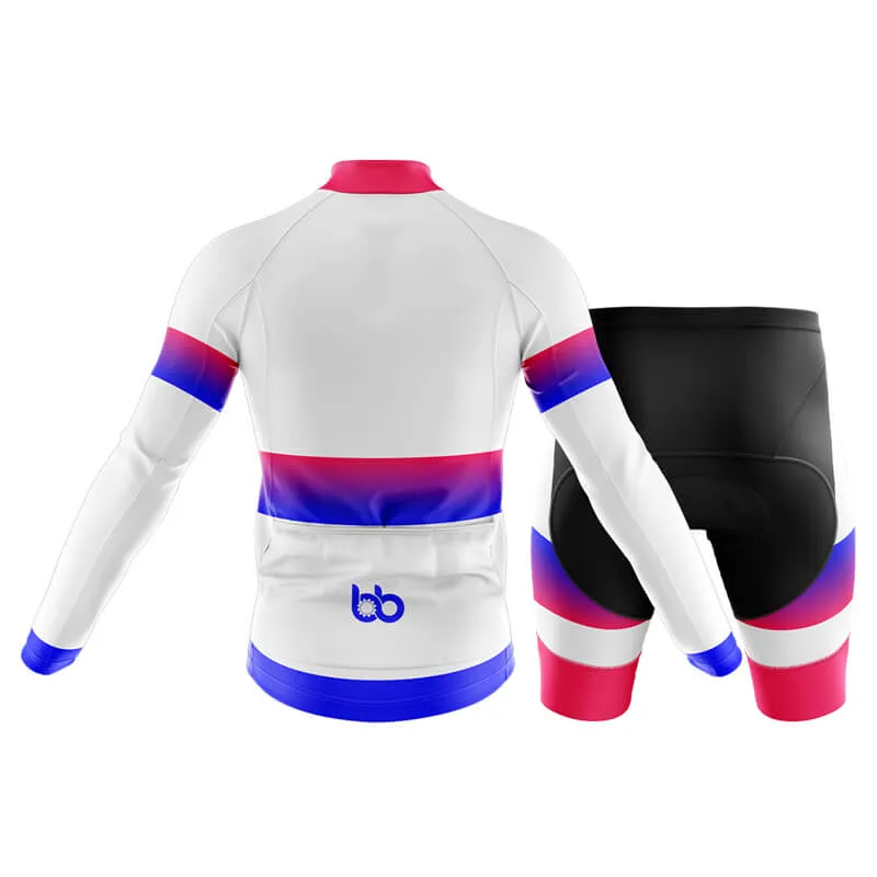 BB Gradient Club Cycling Kit (Pink-Blue)