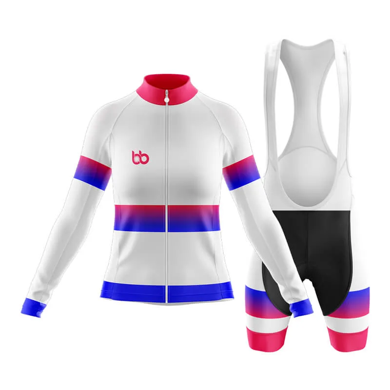 BB Gradient Club Cycling Kit (Pink-Blue)