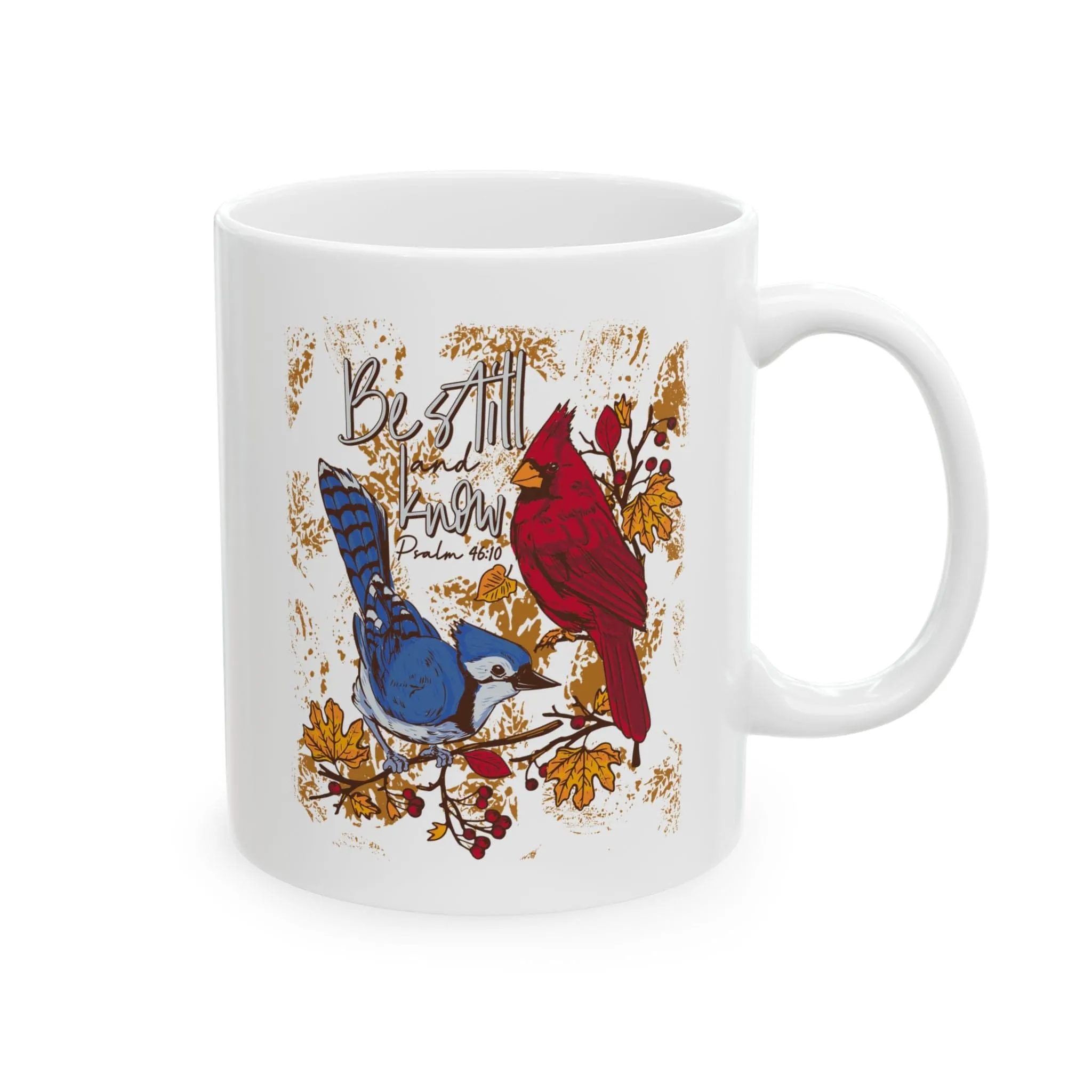 Be Still and Know Cardinal 11oz Mug