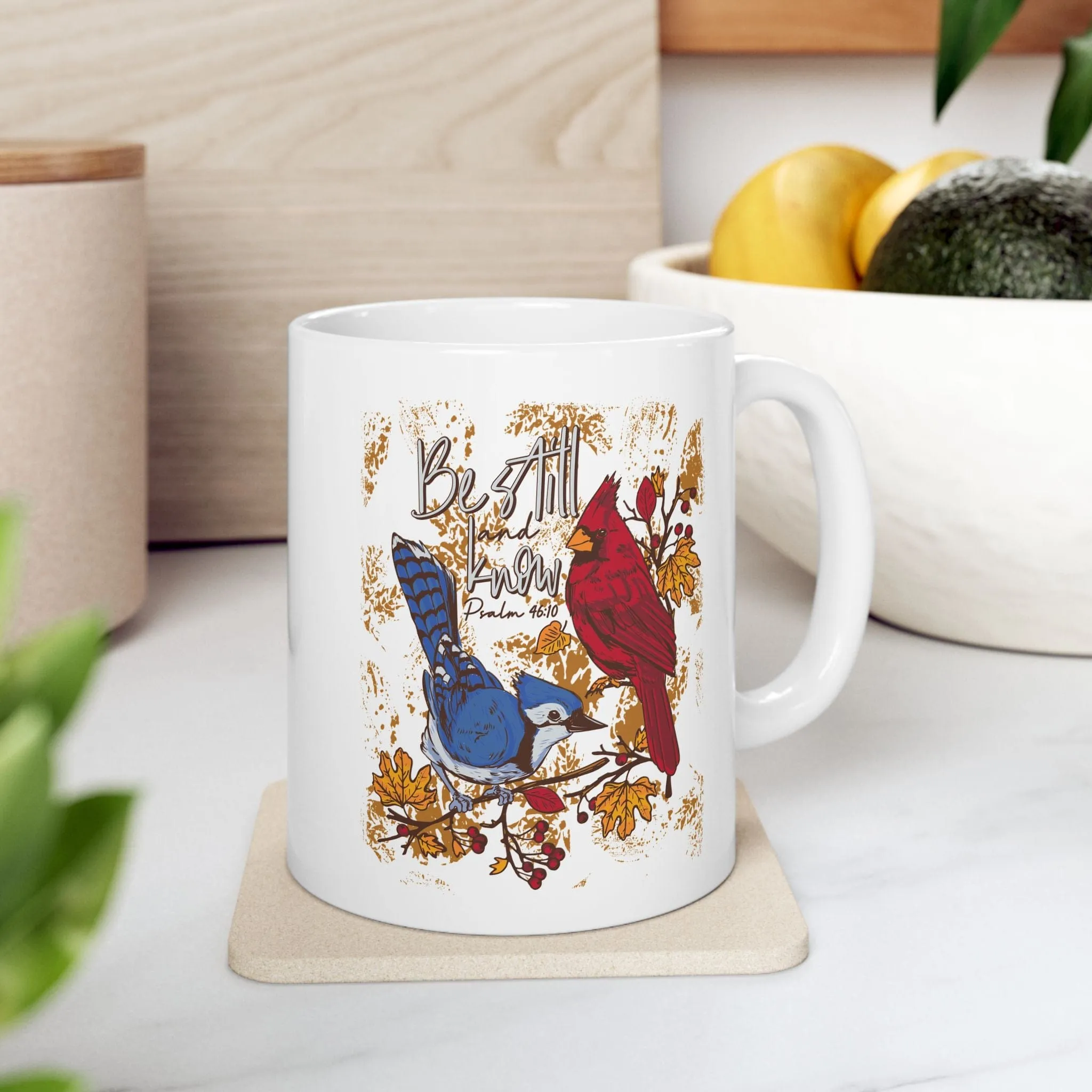 Be Still and Know Cardinal 11oz Mug