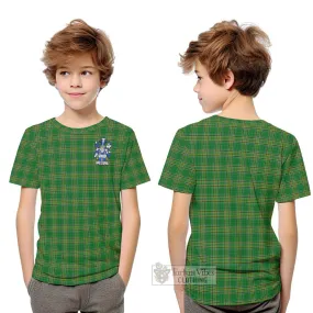 Bell Irish Clan Kid T-Shirt with Coat of Arms