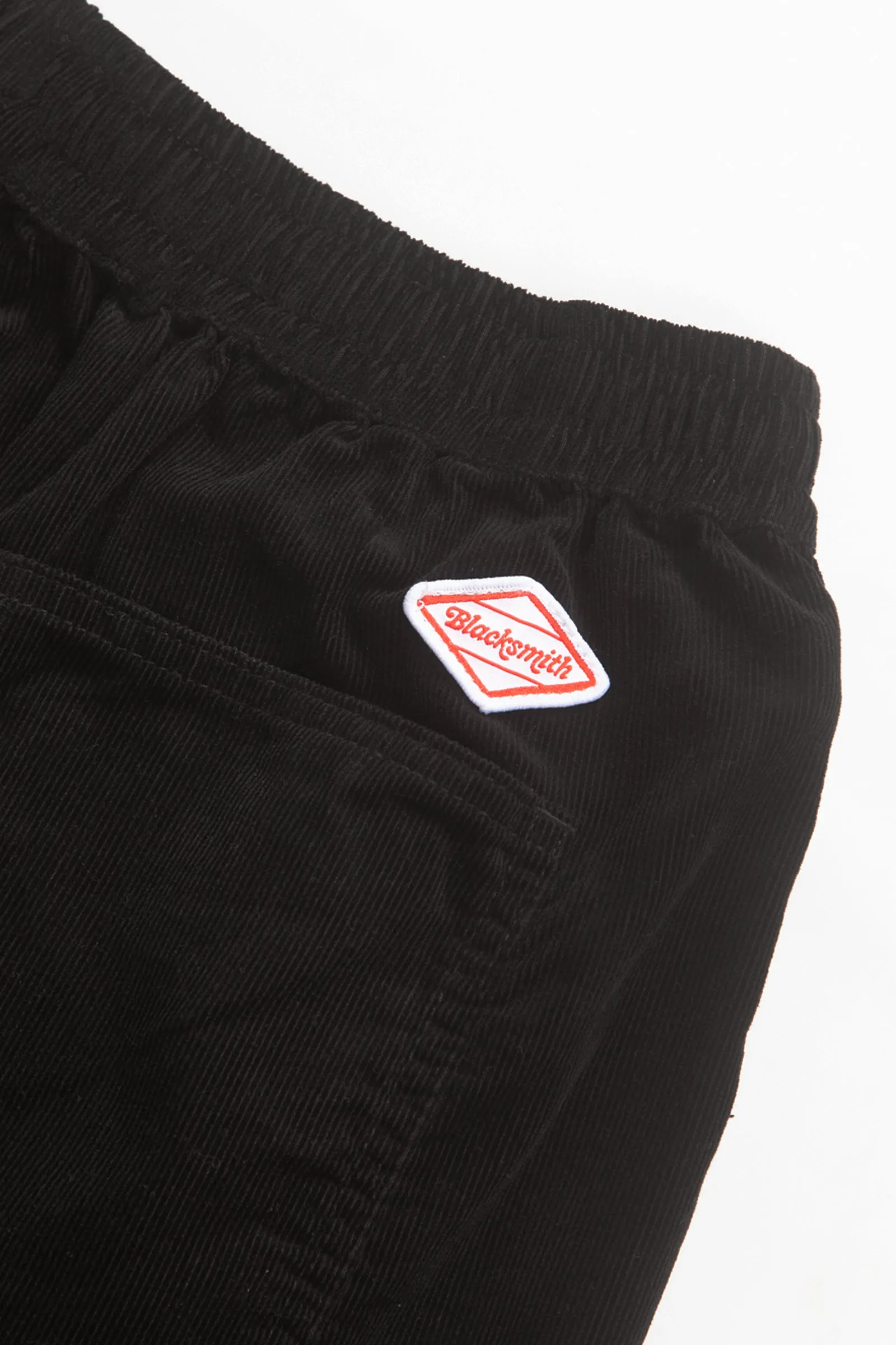 Blacksmith - Corduroy Easy Shorts - Black