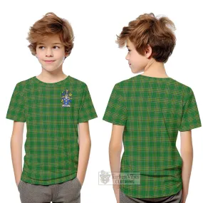 Bligh Irish Clan Kid T-Shirt with Coat of Arms