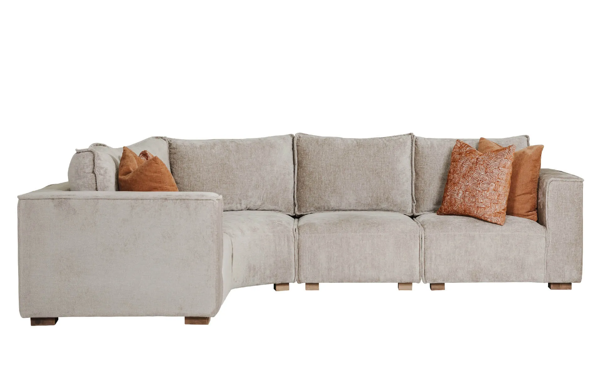 Bodhi Modular Corner Sofa Armless Mink