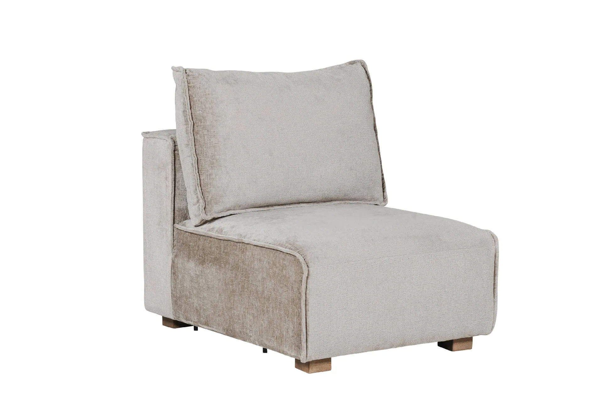 Bodhi Modular Corner Sofa Armless Mink