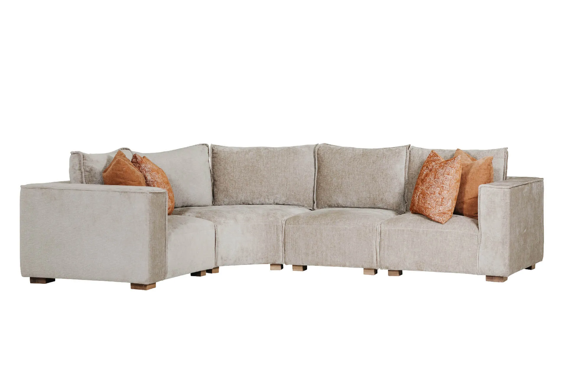 Bodhi Modular Corner Sofa Armless Mink