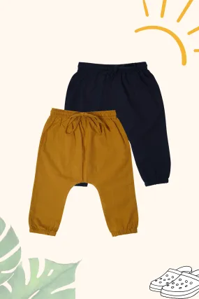 Boys Pure Cotton Miyani Pants Combo