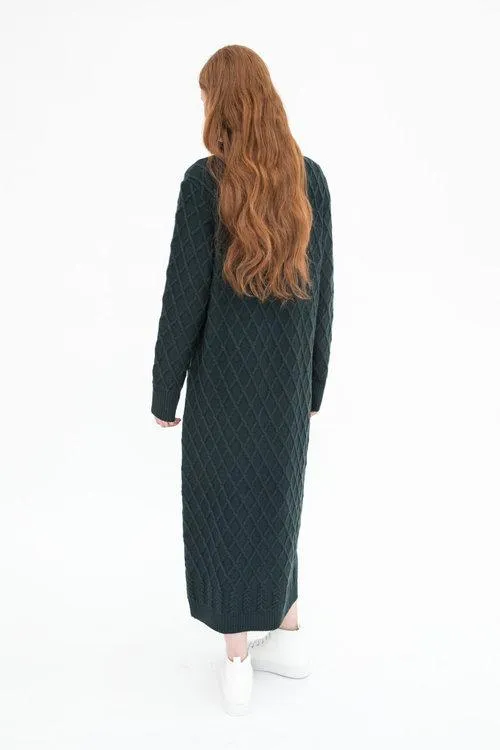 BRYNJA wool dress