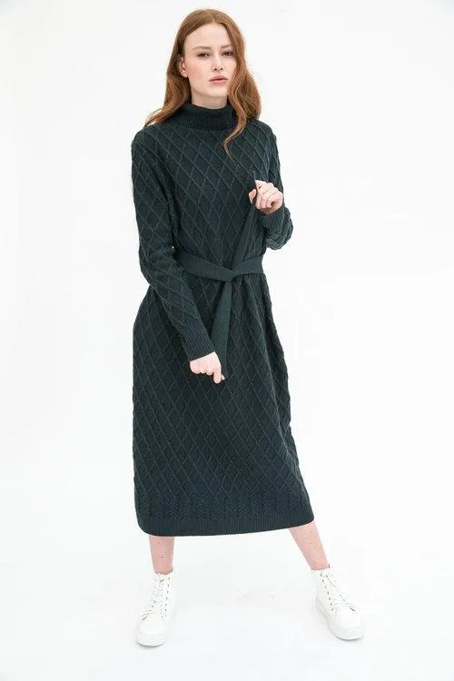 BRYNJA wool dress