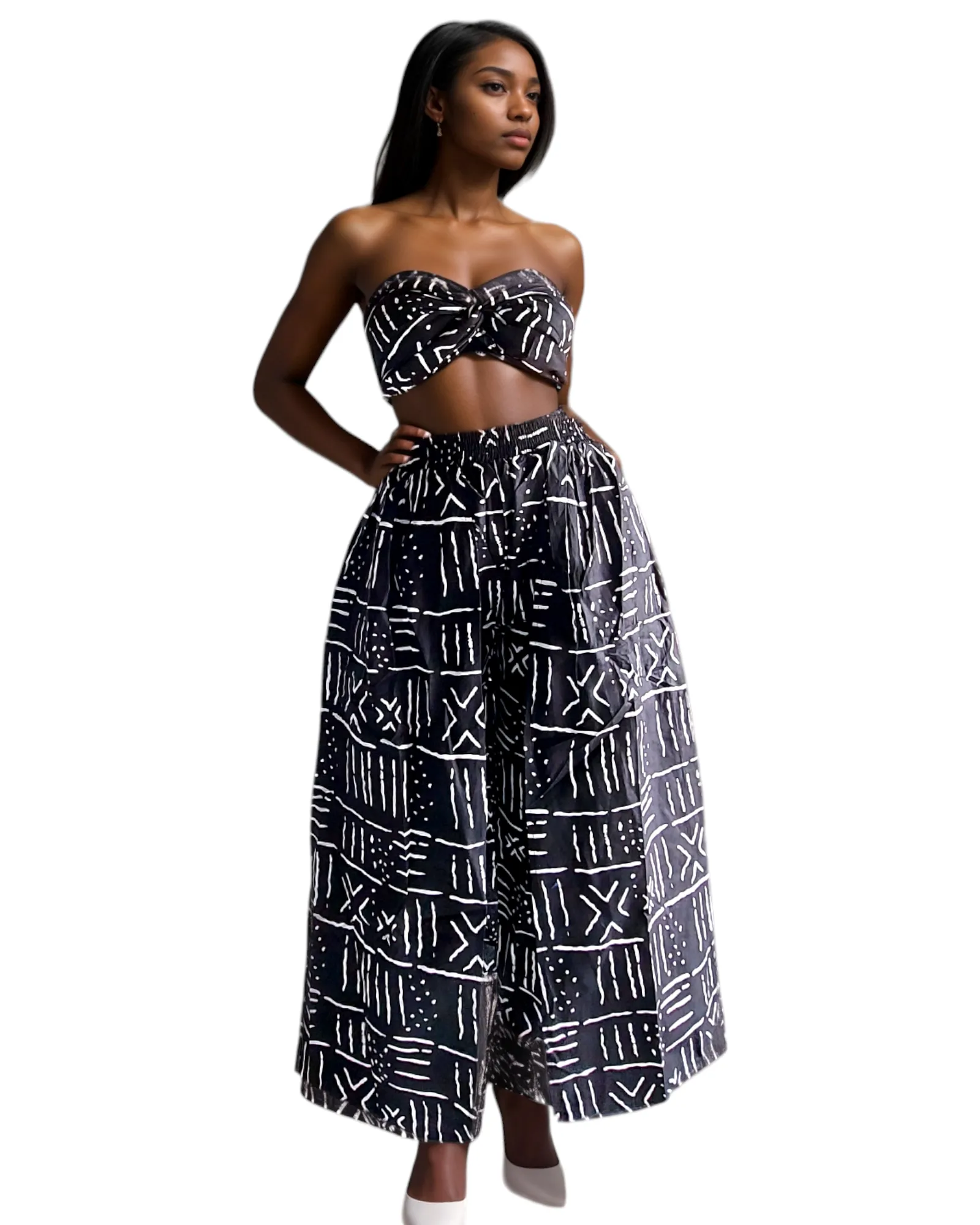 Cape Pant With Scarf / Tribal 25-60