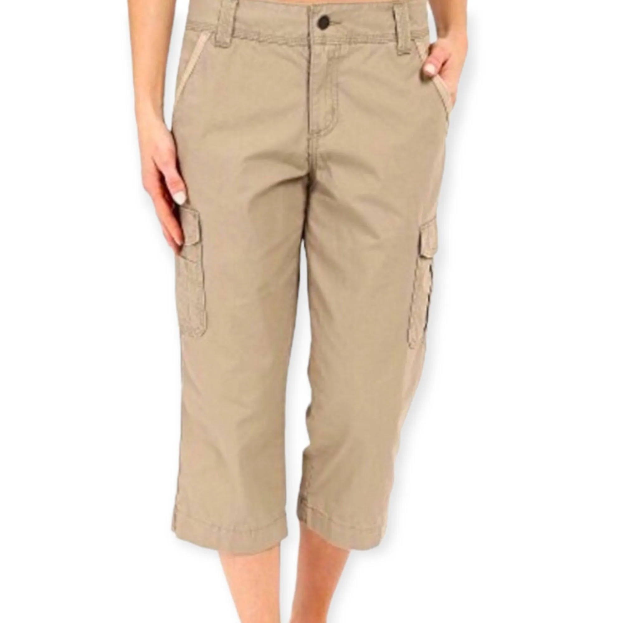 Carhartt Tan Cargo Capri Pants for Women