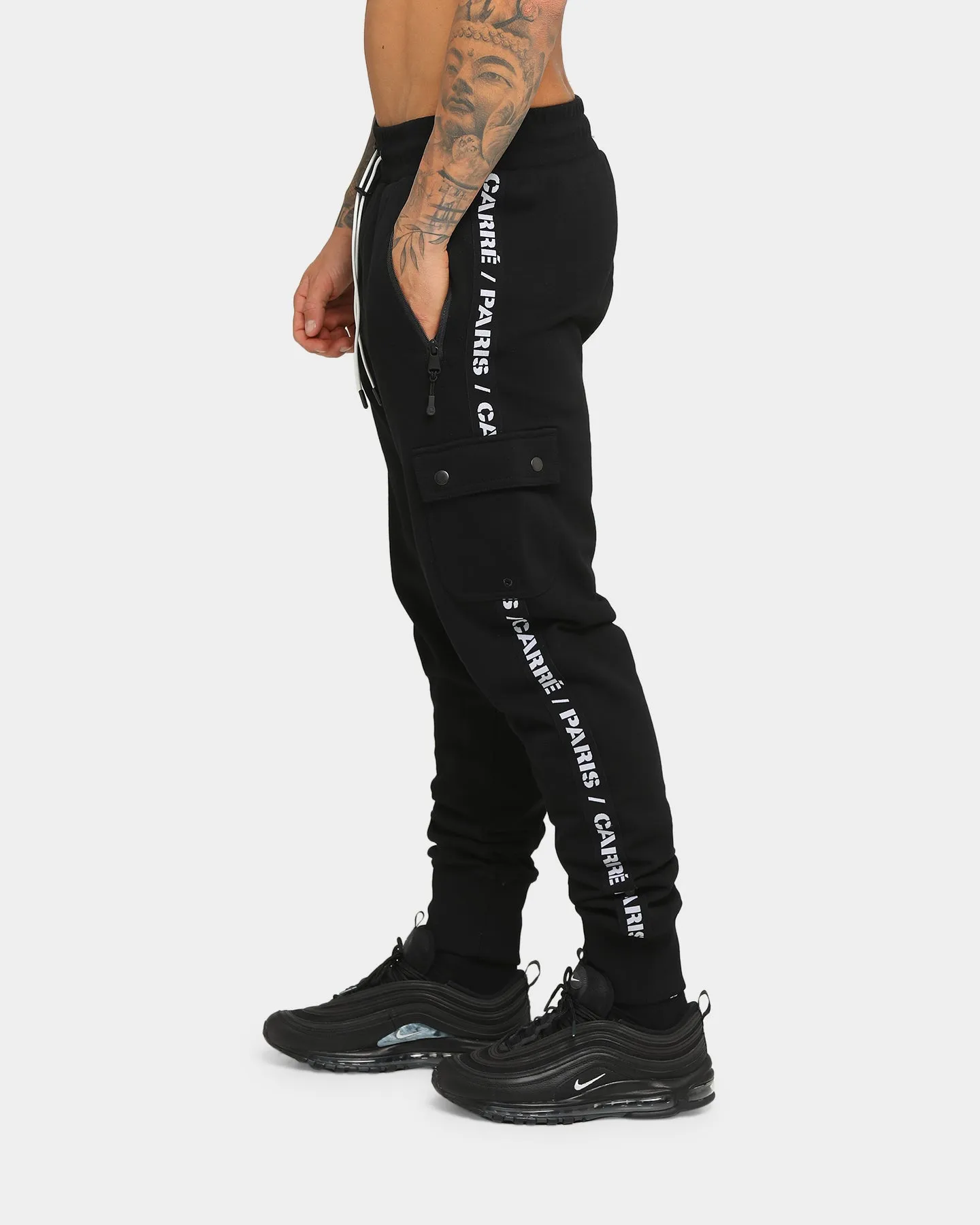 Carré Captain Cargo Trackpant Black