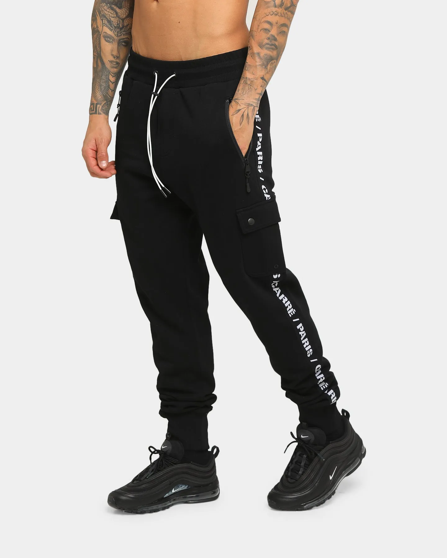 Carré Captain Cargo Trackpant Black