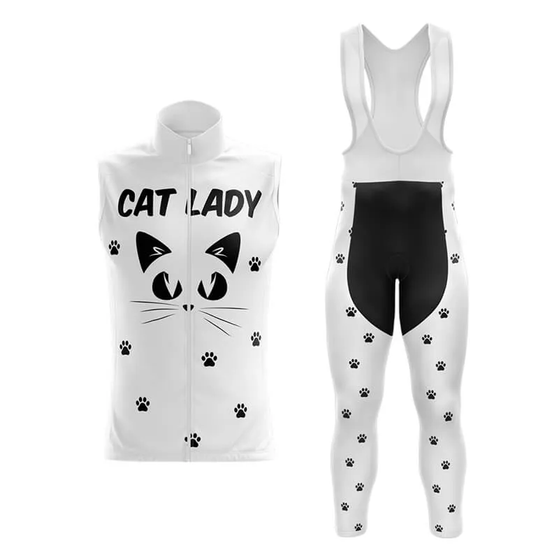 Cat Lady (V4-White) Club Cycling Kit