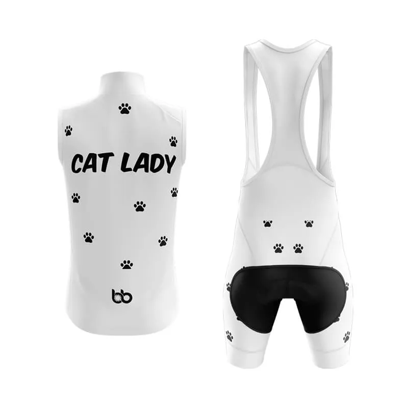 Cat Lady (V4-White) Club Cycling Kit