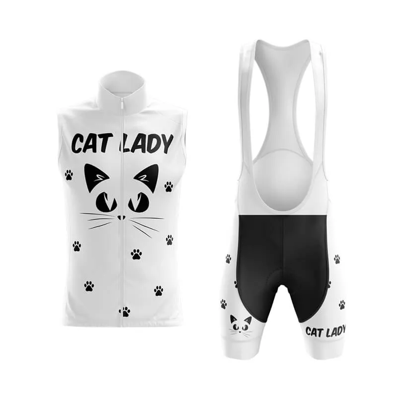 Cat Lady (V4-White) Club Cycling Kit