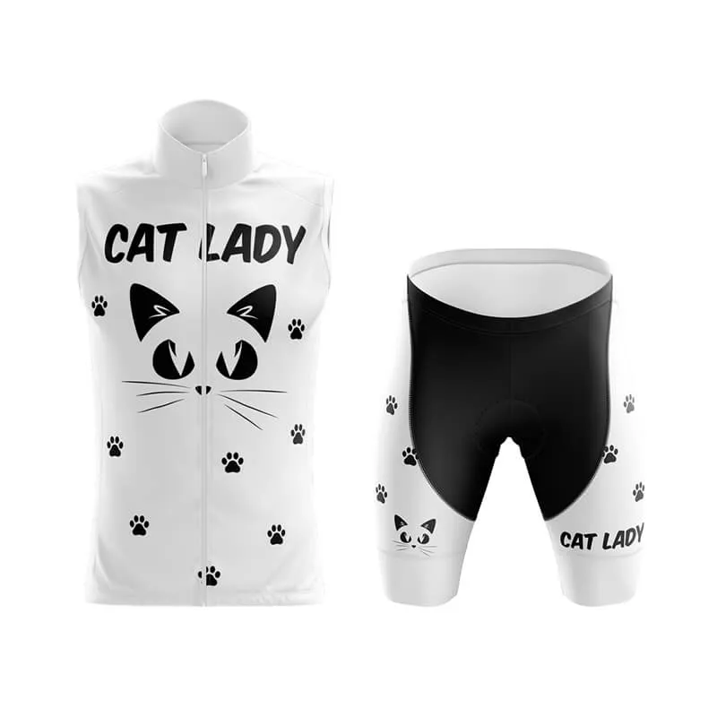 Cat Lady (V4-White) Club Cycling Kit