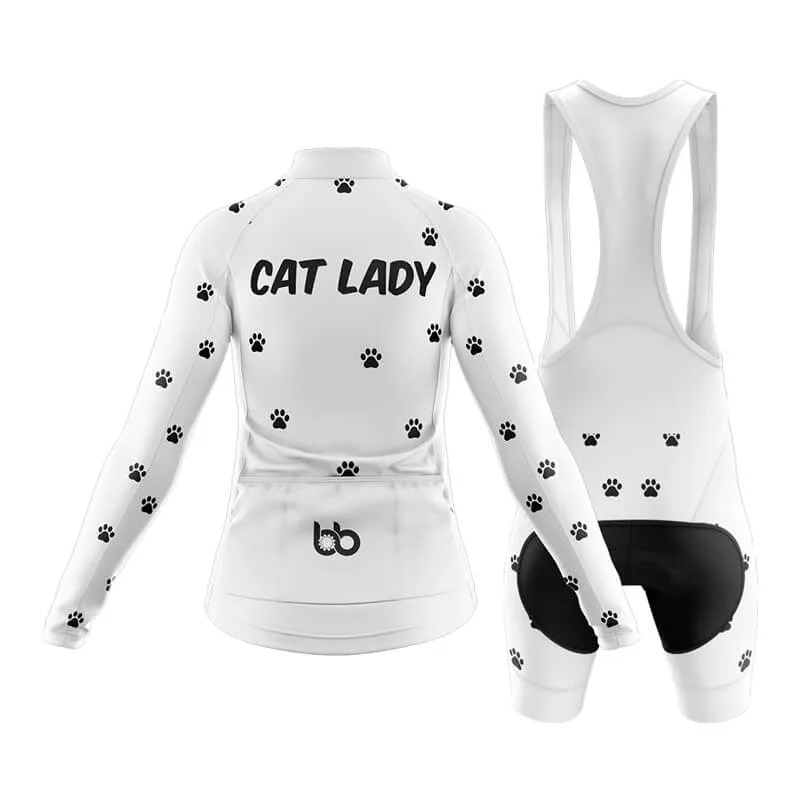 Cat Lady (V4-White) Club Cycling Kit